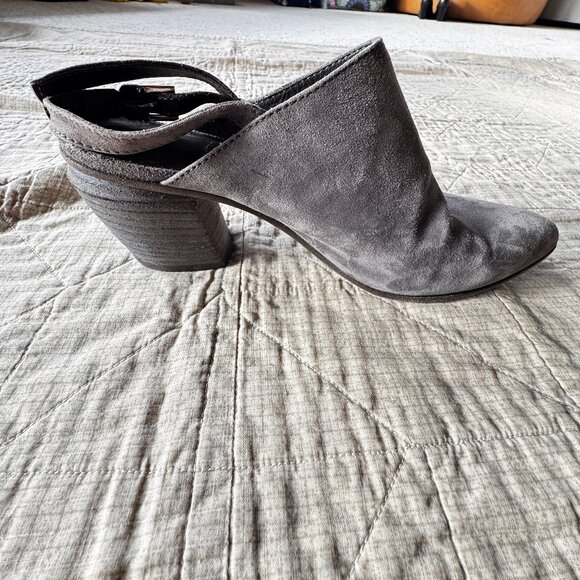Officine Creative Women Severine Soft Grey Heel Mule Size 36.5 Suede Leather - Picture 10 of 10